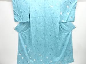 花模様付け下げ小紋着物